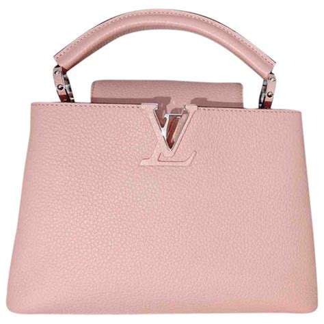 pink louis vuitton capucines|Louis Vuitton capucines price euro.